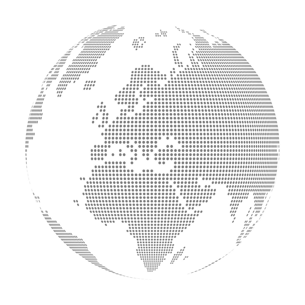 Rotating globe focused by region